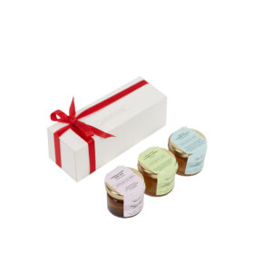 Box of 3 Mini Honey Jars